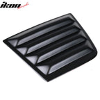 2011-2023 Dodge Charger Black Rear Window Louver Side Quarter Scoop