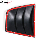 2011-2023 Dodge Charger V3 Style Matte Black PP Window Louver Scoops