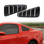2010-2014 Ford Mustang Side Window Louvers Sun Shade Cover Windshield