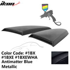 2015-2023 Mustang R Style Side Quarter Window Louver PU Painted
