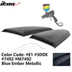 2015-2023 Mustang R Style Side Quarter Window Louver PU Painted
