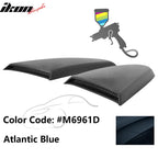 2015-2023 Mustang R Style Side Quarter Window Louver PU Painted