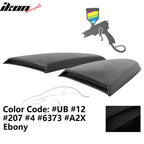 2015-2023 Mustang R Style Side Quarter Window Louver PU Painted