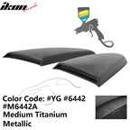2015-2023 Mustang R Style Side Quarter Window Louver PU Painted