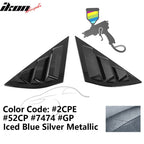 2021-2023 Ford Mustang Mach-E Window Louvers 3 Vent PC Painted