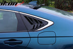 2023-2025 Honda Accord IKON Black Rear Quarter Window Louver ABS