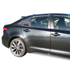 2020-2022 Toyota Corolla IKON Style Side Window Louver Visor Guard ABS