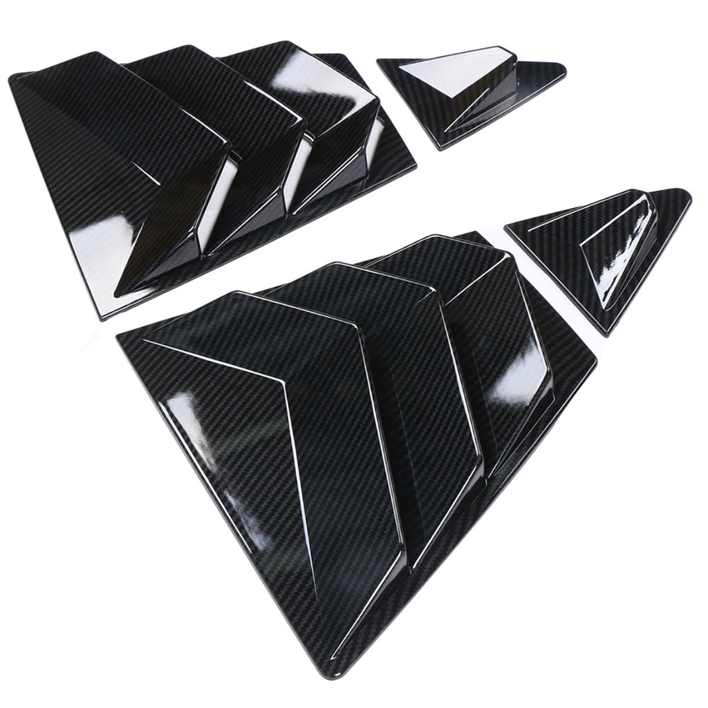 2020-2022 Toyota Corolla IKON Style Side Window Louver Visor Guard ABS