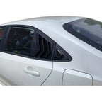2020-2022 Toyota Corolla IKON Style Side Window Louver Visor Guard ABS