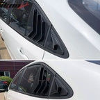 2020-2022 Toyota Corolla IKON Style Side Window Louver Visor Guard ABS