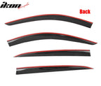 2019-2025 Cadillac XT4 Low Profile Style Tape on Window Visors Guards