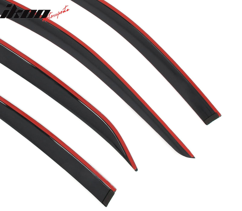 2018-2024 Toyota Camry Low Profile Style Tape on Window Visors Guards