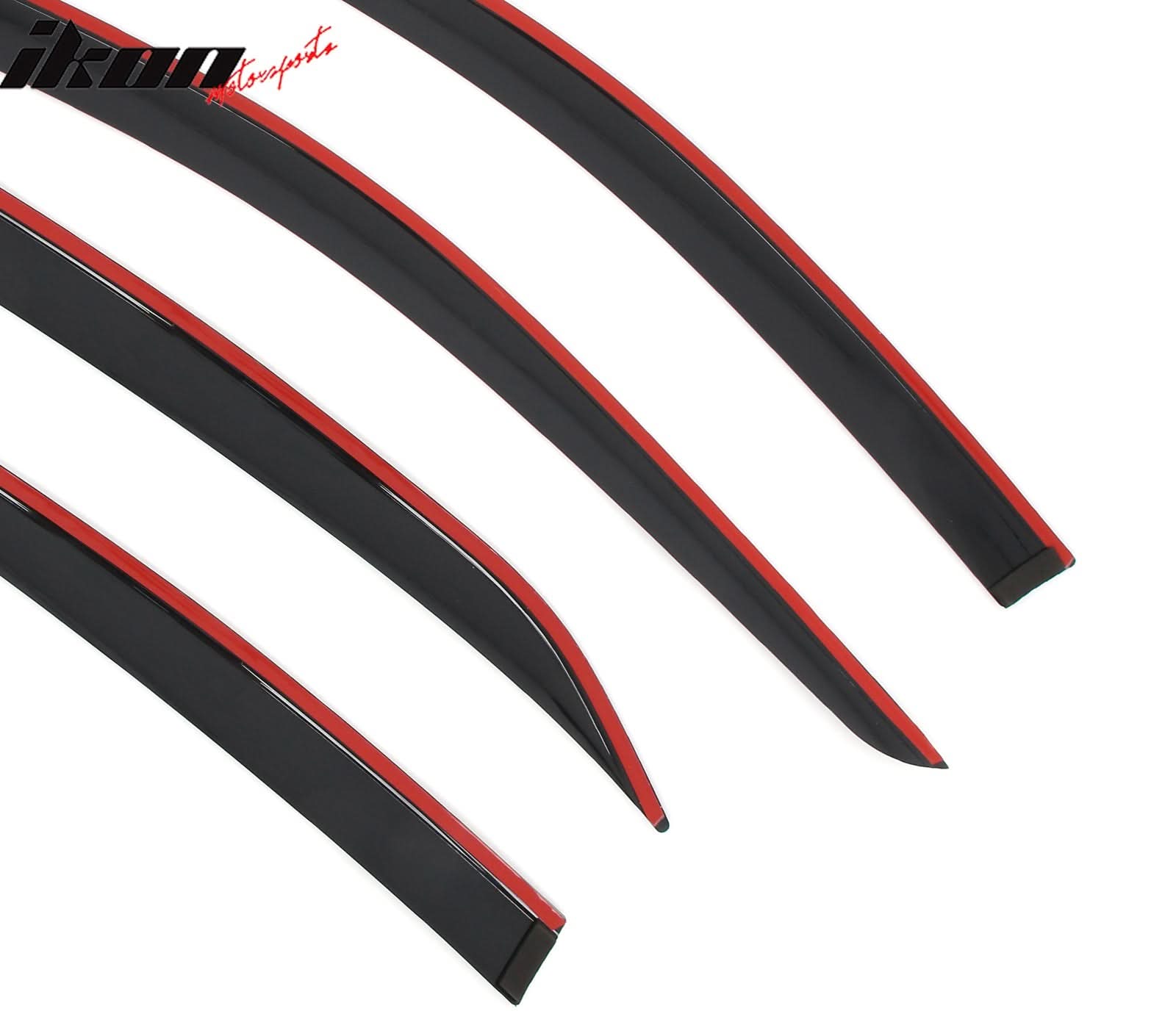 2018-2024 Toyota Camry Low Profile Style Tape on Window Visors Guards