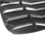 2014-2020 BMW F32 4 Series Coupe Matte Black Window Louver ABS