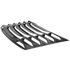 2016-2024 Chevy Camaro IKON Rear Window Louvers Cover Sun Shade ABS