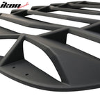 2016-2024 Chevy Camaro IKON Rear Window Louvers Cover Sun Shade ABS
