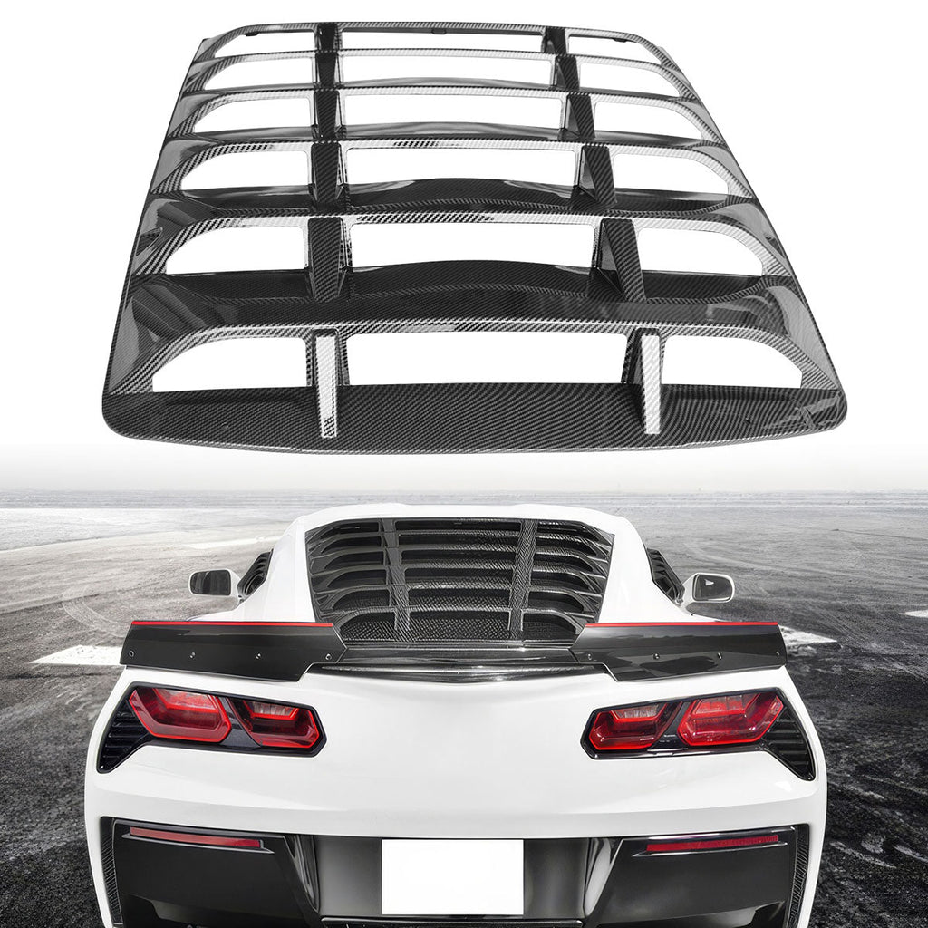 2014-2019 Chevy Corvette C7 Rear Window Louver ABS