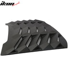 2016-2019 Chevy Cruze Unpainted Rear Window Louvers ABS