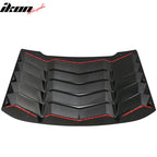 2016-2019 Chevy Cruze Unpainted Rear Window Louvers ABS