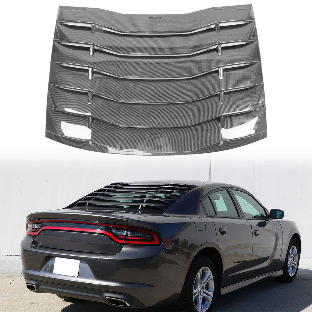 2011-2023 Dodge Charger IKON Style Window Louver ABS