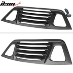 2008-2023 Dodge Challenger Unpainted Rear Side Window Louver Air Vent