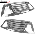2008-2023 Dodge Challenger XE V2 Rear Side Window Louver Scoops PP