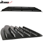 2008-2023 Dodge Challenger XE V2 Style Rear Side Window Louver PP PU