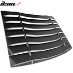 2005-2014 Ford Mustang Rear Unpainted Window Louvers Side Vent Scoops