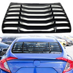 2016-2021 Honda Civic IKON Style Window Louver ABS