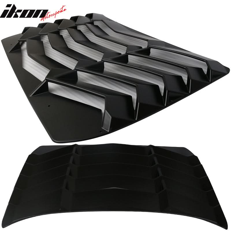 2016-2021Â Honda Civic Sedan Rear Side Window Louver Quarter Panel ABS