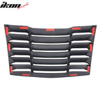 2011-2024 Dodge Charger IKON Window Louver Cover ABS 3PCS
