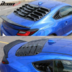 2022-2025 Subaru BRZ Toyota GR86 Rear Window Louver