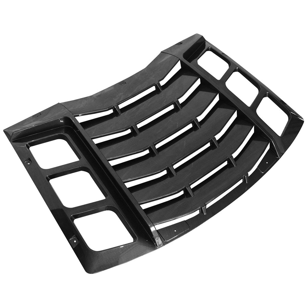 2011-2023 Dodge Charger IKON ABS Rear Window Louver 3PCS