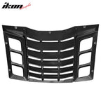 2011-2023 Dodge Charger IKON ABS Rear Window Louver 3PCS