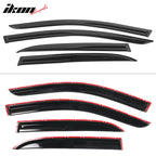 2003-2007 Honda Accord 4Door Acrylic 4PC Tape On Window Visors Guard