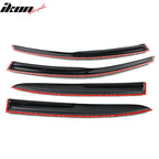 2013-2017 Honda Accord 4-Door Sedan Tape On Window Visors Rain Guard
