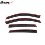 2016-2021 Honda Civic Sedan Mugen Style Window Visors Vent Rain Guards