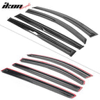 2011-2016 Kia Sportage SL Mugen Style Window Visors Set Acrylic