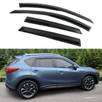 2013-2016 Mazda CX5 Mug Style 4PC Window Visor Sun Windshield Acrylic