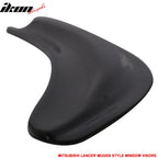 2008-2017 Mitsubishi Lancer EVO Window VisorsAcrylic 4PC