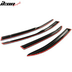 2003-2008 Toyota Corolla Sedan 4-Door Window Visor Guard Acrylic 4PC