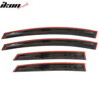 2010-2015 Toyota Prius Mugen Style Smoke Tinted Window Visor Acrylic