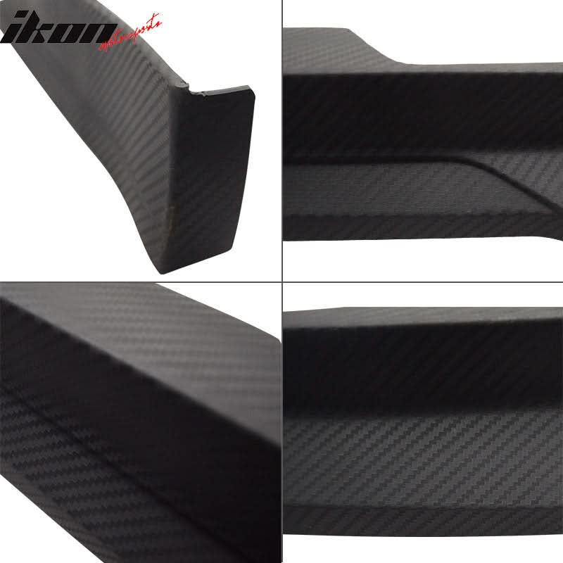 2001-2002 Honda Accord HC1 Style Carbon Fiber Texture Front Bumper Lip