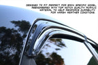 2011-2014 Hyundai Sonata Acrylic 4PC Window Visors Tape On Rain Guard
