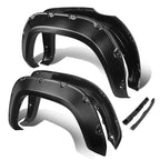 16-17 Toyota Tacoma Pocket-Riveted Style Wheel Flares - Textured Black