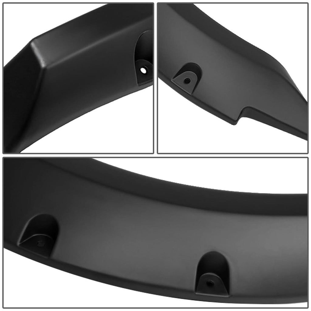 10-18 Dodge Ram 2500 3500 Pocket-Riveted Style Wheel Flares - Textured