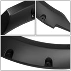 10-18 Dodge Ram 2500 3500 Pocket-Riveted Style Wheel Flares - Textured