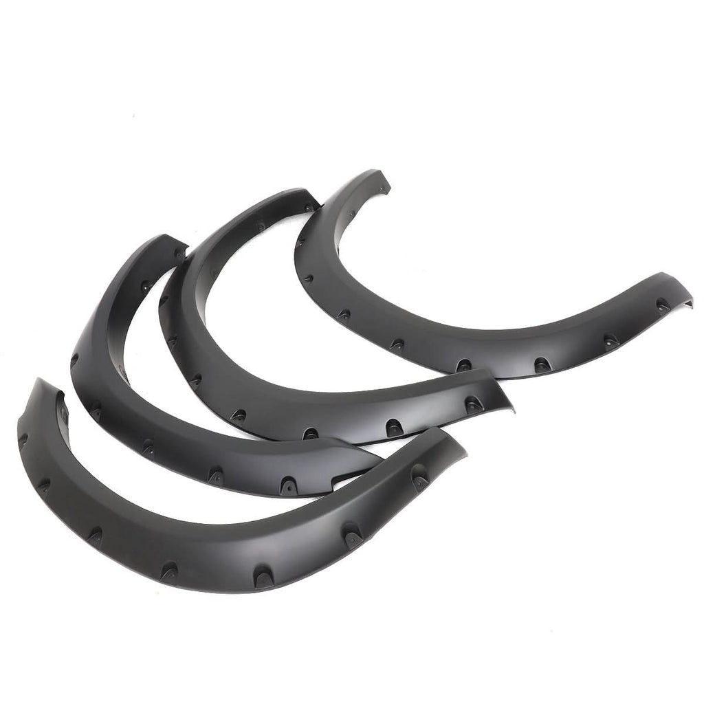 10-18 Dodge Ram 2500 3500 Pocket-Riveted Style Wheel Flares - Textured