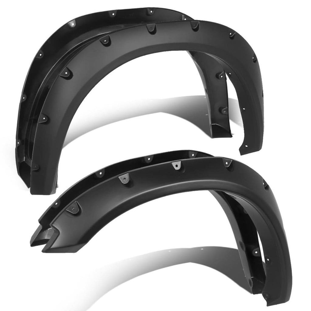 09-18 Dodge Ram 1500 Pocket-Riveted Style Wheel Flares Textured