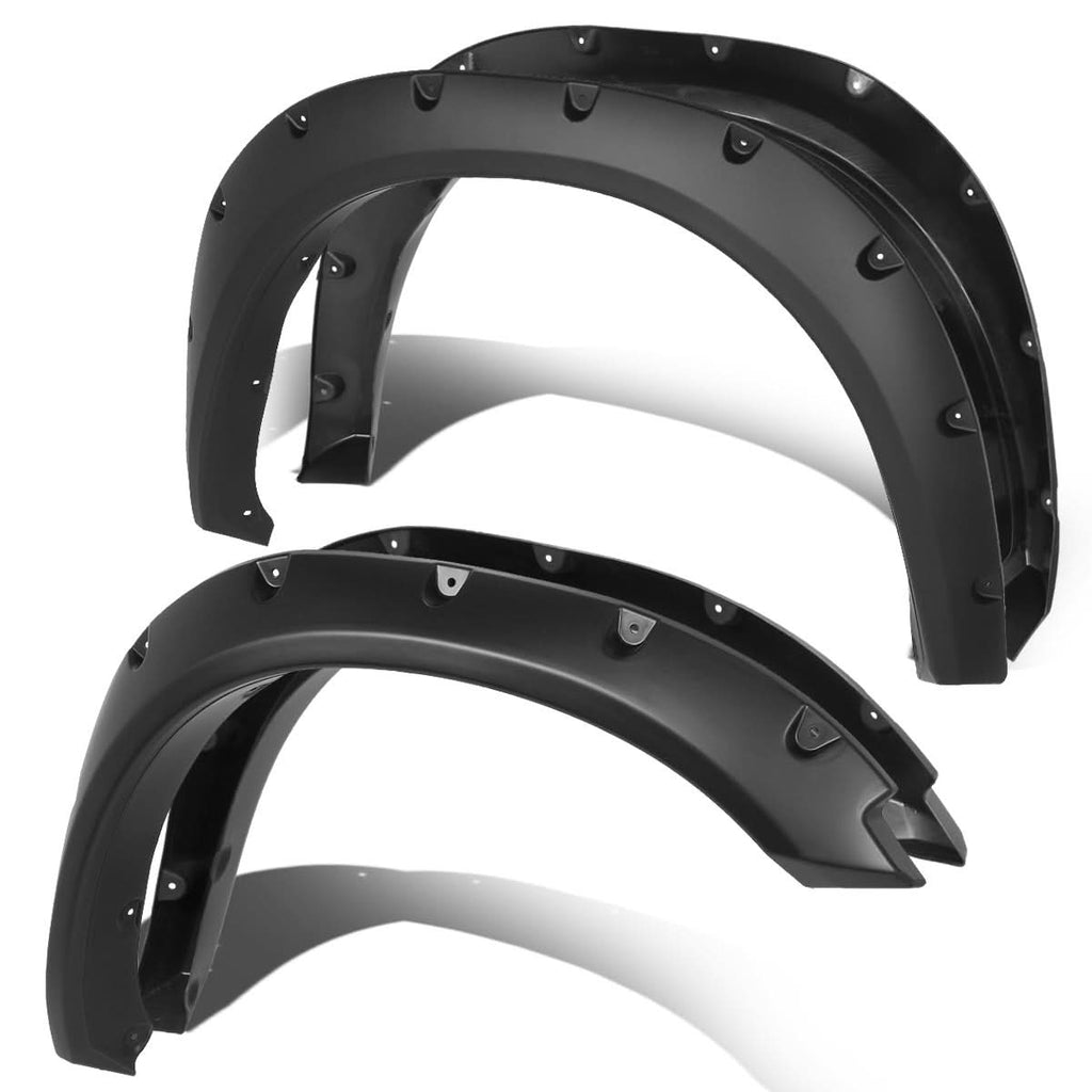 09-18 Dodge Ram 1500 Pocket-Riveted Style Wheel Flares Textured